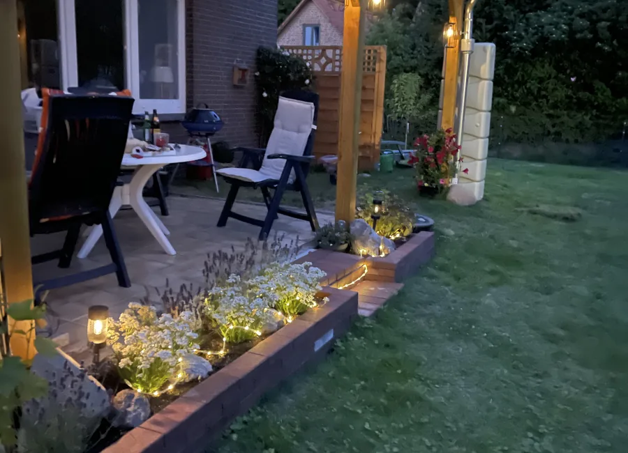 Abend auf der Terrasse