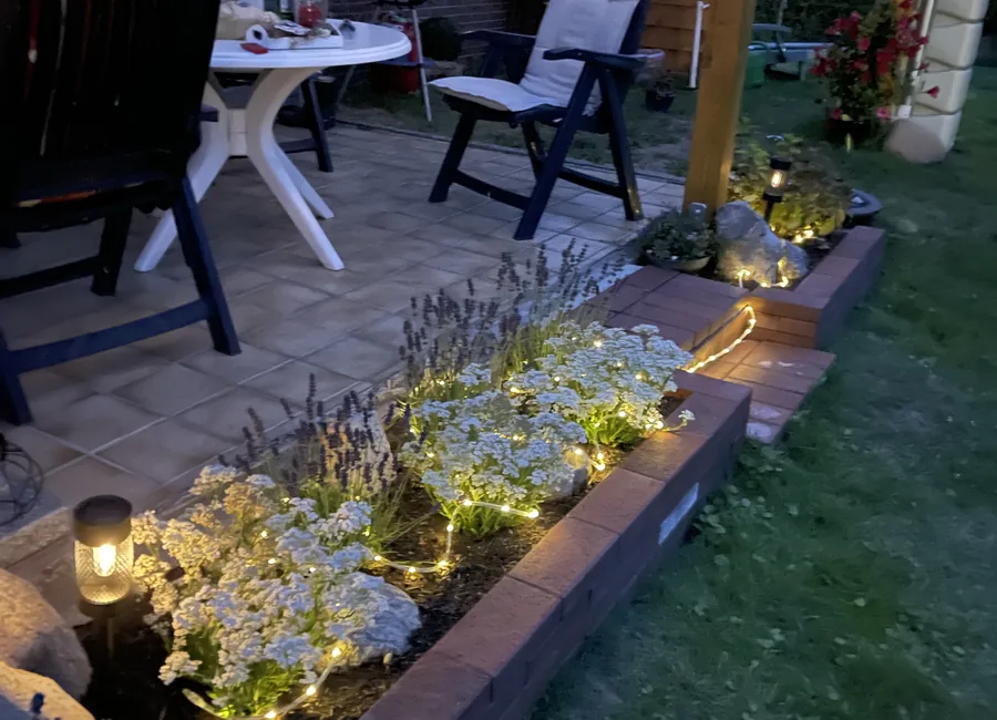 Terrasse von oben