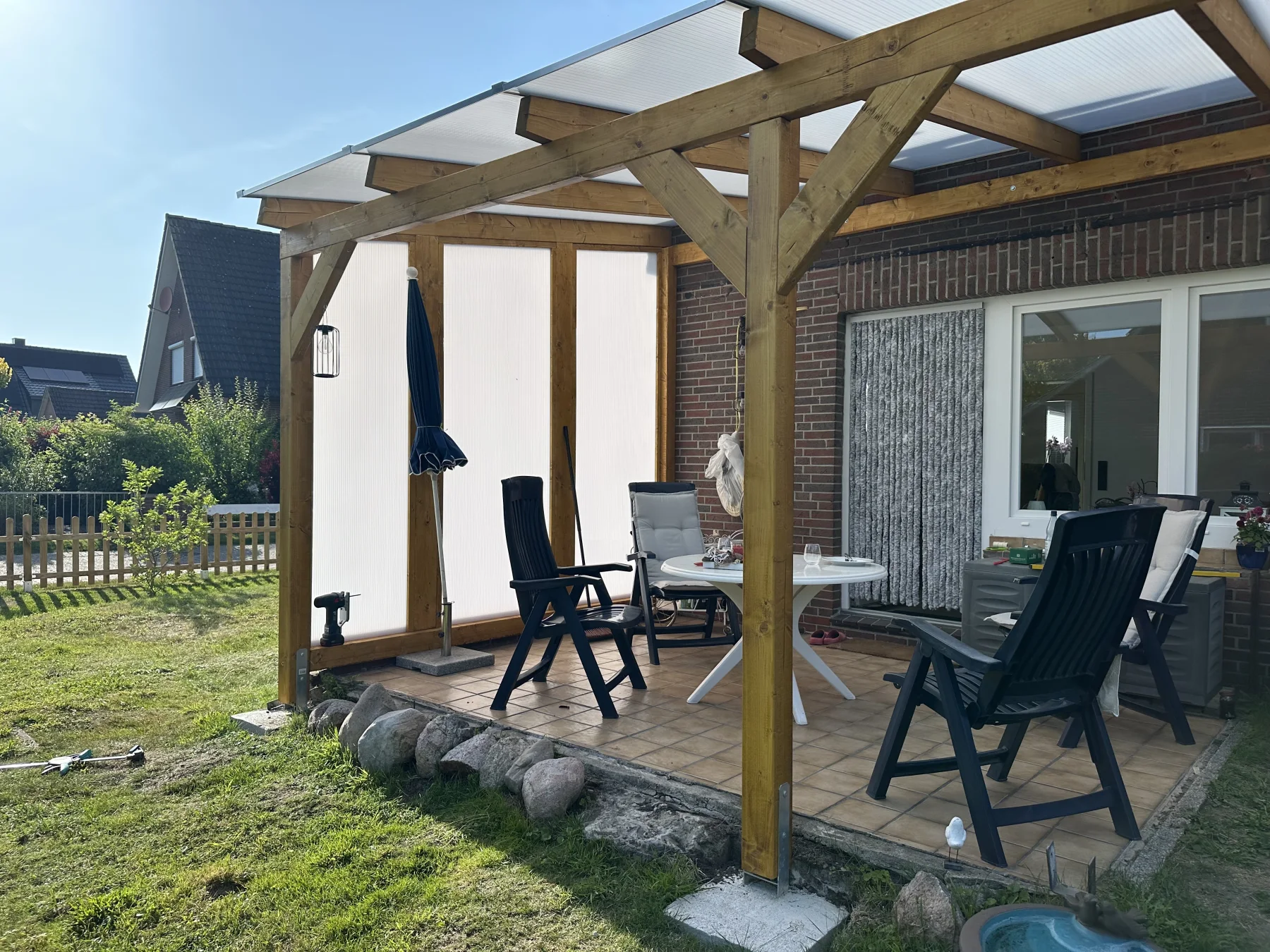 🌿 Ein neues Beet für unsere Terrasse